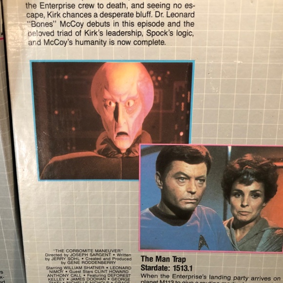 Lot 7 Star Trek VHS tapes CBS video - Picture 5 of 16